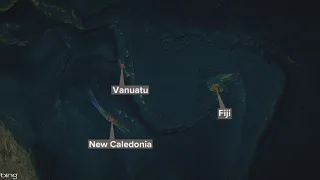7.7 magnitude earthquake causes small tsunami on South Pacific islands