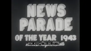 CASTLE FILMS NEWS PARADE OF 1943   BATTLE OF THE ATLANTIC   SS NORMANDIE   (Silent Version) 42734z