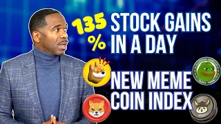 Stock 135% Gains In A Day | New Meme Coin Index