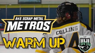 Sherwood Metros Warm Up | IJHL