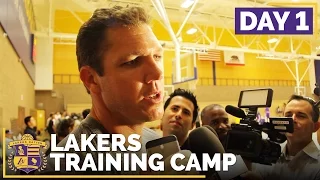 Lakers Training Camp: Day 1 (All About Defense & Brandon Ingram Impressed)