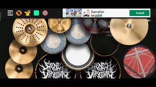 One Piece Opening - Dreamin' On By (Da-Ice) Real Drum App Cover