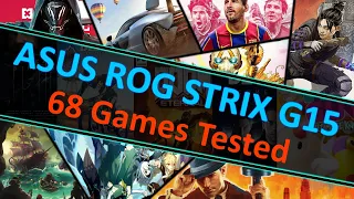 ASUS ROG Strix G15 (2020) - 68 Games Tested