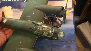 JU 88 A4 Scale 1/32 Revell обзор результата сборки