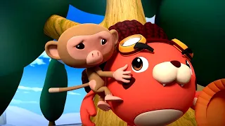 Отряд А - Игрушки спасатели - Озорная обезьянка 🐵  - мультфильм про безопасность