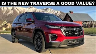 2022 Chevy Traverse RS: The New Traverse Costs How Much?!?