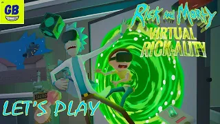 Rick and Morty Virtual Rick-ality / Полное прохождение / LET'S PLAY