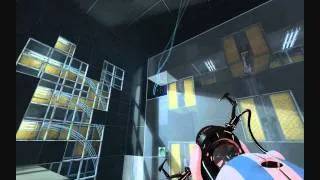 Portal 2 Co-op Walktrough Part 1 Team Building Full