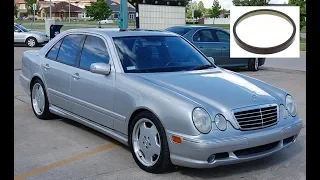 Replacing A Rear Driveshaft ABS Ring On A Mercedes Benz E220 W211 E-CLASS 2002 - 2009. Fault: C1479