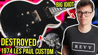 I Bought the CHEAPEST Vintage Les Paul in the World!! It's a Disaster... Can It Be Saved??