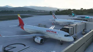 Approach [LEBB] Bilbao ILS RWY30 - A320N || Microsoft Flight Simulator 2020