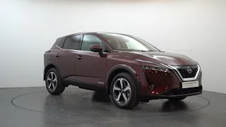 Stunning Qashqai 1.5 190 e-Power N-Connecta in Burgundy Premium Metallic with Superb Specification!