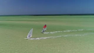 Windsurfing Shark Bay