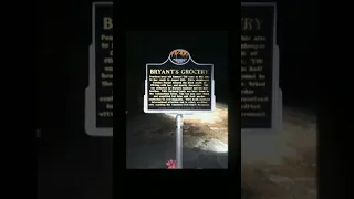 Bryant's Grocery Store in Money Mississippi where Emmett Till was accused.