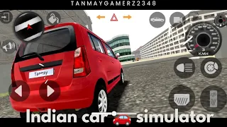 Indian Cars Simulator 3d New - Maruti Suzuki Wagon R Driving - Car Game Android Gameplay