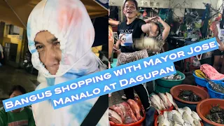 Bangus shopping with mayor Jose after sugod Bahay sa Dagupan city