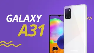 Galaxy A31: um intermediário que foca em autonomia de bateria [ANÁLISE/REVIEW]