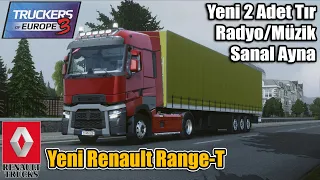 Yeni Renault Range-T / Sanal Ayna / Radyo-Müzik Eklentisi | Truckers of Europe 3 !!