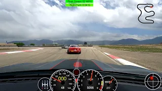 Shelby Mustang GT350R vs. Porsche Cayman GT4  vs 911 at UMC on the West Track.