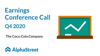 KO Stock | The Coca Cola Company Q4 2020 Earnings Call