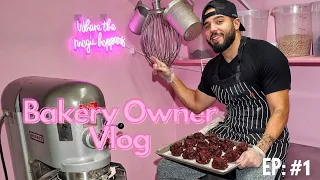 Day in the life of a BAKERY OWNER! (Ep: #1)