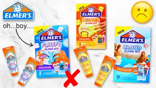 NEW Elmer's Slime Kits Honest Review! Is it worth it?! 🤐