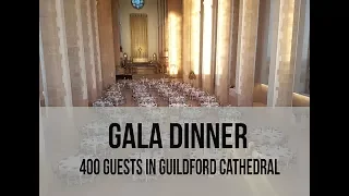 400 person Gala dinner