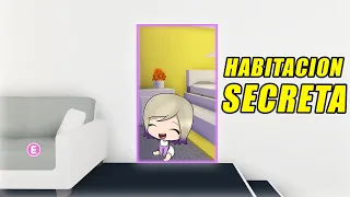 LYNA BEBE CONSTRUYE UNA HABITACIÓN SECRETA DENTRO DE LA MANSIÓN DE DANI BEBÉ EN ADOPT ME ROBLOX!