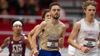 Clay Shively runs 4:04.95 and breaks Jim Ryun’s 58 year old Kansas high school indoor mile record