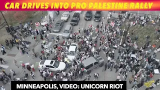 Car Drives Into Pro Palestine Rally In Minneapolis