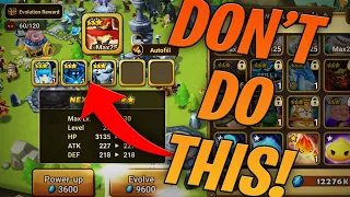 DONT MISS OUT ON EFFICIENCY!! Summoners War Beginner Tips 2023