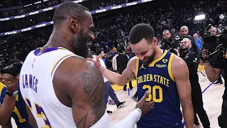 Incredible three-point shooting propels Warriors t 134-120 victory over Lakers #nba #curry #tranding