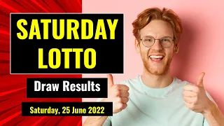 Saturday Lotto draw results from Saturday, 25 June 2022