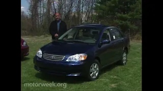 Motorweek 2003 Toyota Corolla Road Test