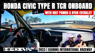 Honda Civic Type R TCR Onboard | Sebring International Raceway