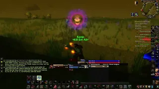 mean warlock that sucks at the game killed by warrior 8 levels lower