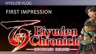 Eiyuden Chronicle a Hundred Heroes - first impression