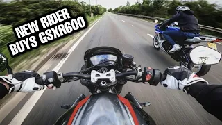 Motovlog EP02 - Beginner Rides His New Suzuki GSXR600