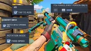 New BEST updated settings/sensitivity and attachments for sniper