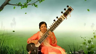 Nainon mein Badara Chhaye on sitar by Rajshree Barve