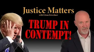 Judge Merchan finds Donald Trump in criminal contempt & advises him jail is next if he persists