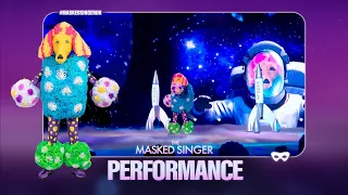 Poodle Performs 'Rocket Man' By Elton John | Season 3 Ep 2 | The Masked Singer UK