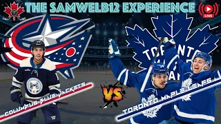 🔵COLUMBUS BLUE JACKETS vs. TORONTO MAPLE LEAFS live NHL Hockey | Play by Play | 04-04-23