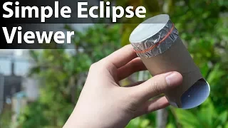 DIY || Simple Solar Eclipse Viewer