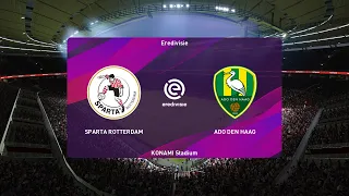 PES 2020 | Sparta Rotterdam vs Ado Den Haag - Club Friendly | 04/09/2020 | 1080p 60FPS