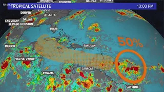 In the tropics: Tracking two tropical waves in the Atlantic (10pm, 8/16)