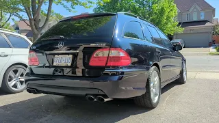 2004 Mercedes-Benz E55 AMG wagon Cold Start