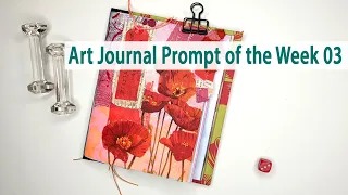 Art Journal Prompts of the Week - Wk3!                            #karisprompts  #artjournalprompts