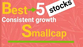 best 5 consistent growth small cap stocks | top 5 growth stocks for longtime investment |