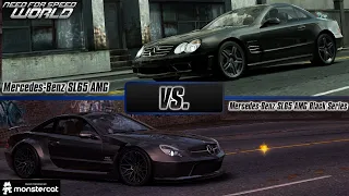 Need For Speed World: SL65 AMG vs. SL65 AMG Black Series | A-Class | FRSS | BATTLE OF THE BITURBOS